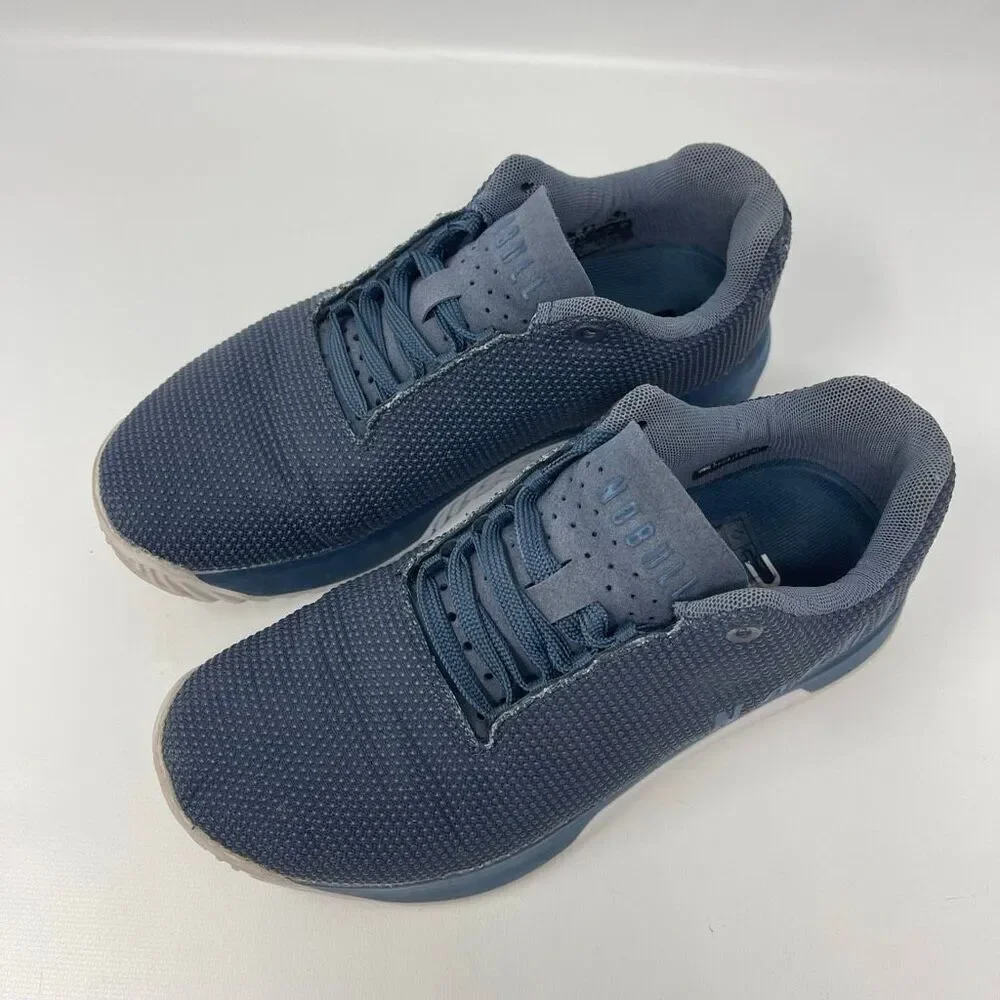 NOBULL Nobull SF Trainer Athletic Sneaker Shoes Navy Blue White Women’s Size 8